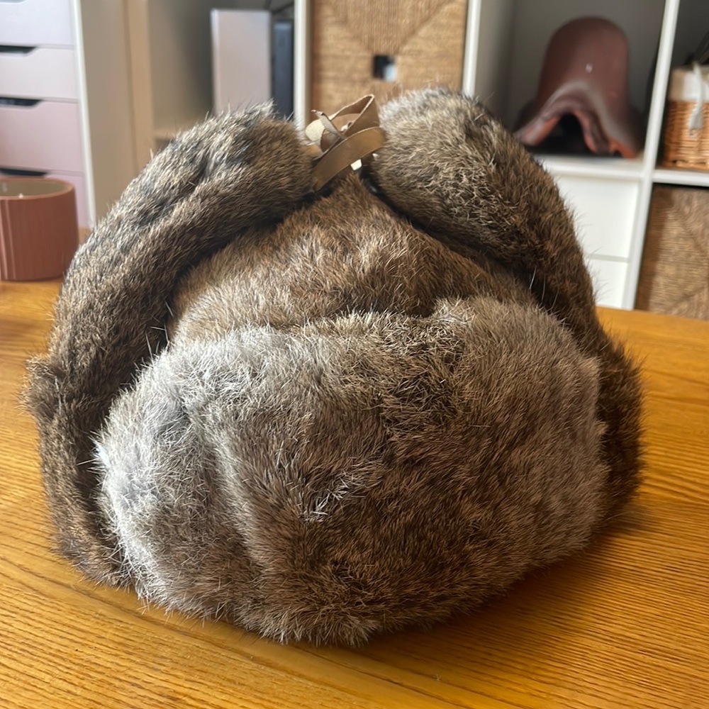 Fur Hat, Crown Cap, 2XL